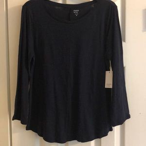 Long Sleeve Navy Shirt